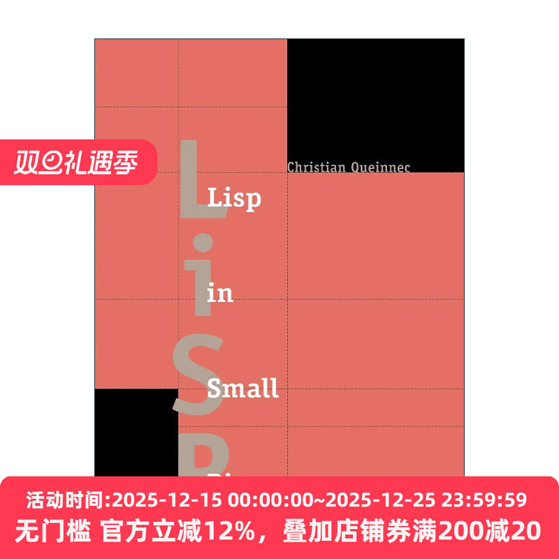 英文原版 Lisp in Small Pieces LISP语言学习 Christian Queinnec 英文版 进口英语原版书籍