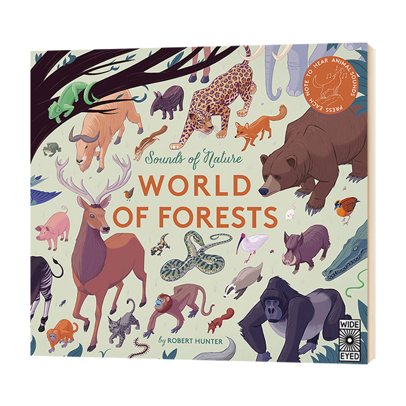 英文原版大自然声音森林世界