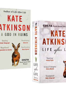 生命不息2本套装 Life After Life A God in Ruins 英文原版小说 归来英文版长篇小说 奥普拉推荐 阿特金森Kate Atkinson 正版进口
