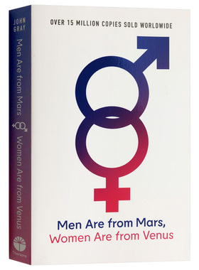 Men Are from Mars Women Are from Venus 男人来自火星 女人来自金星 英文原版两性情感关系 火星金星理论体系 进口书籍