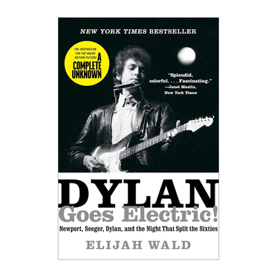 英文原版 Dylan Goes Electric 鲍勃迪伦 摇滚音乐史记 英文版 进口英语原版书籍