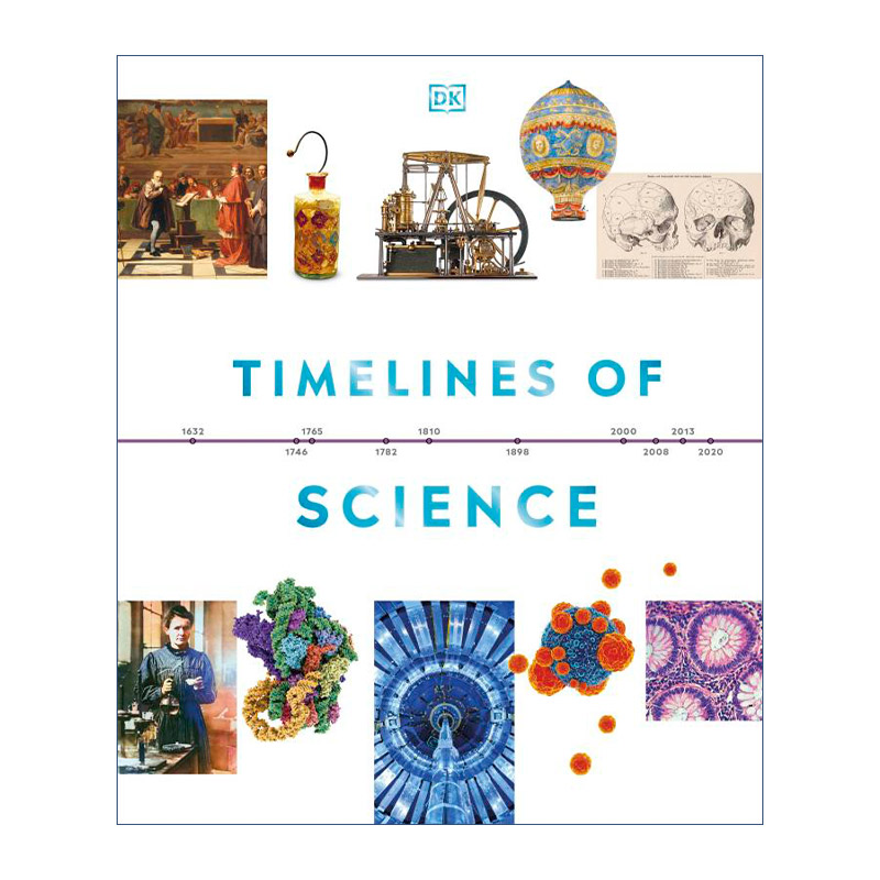 Timelines of Science科学发展的时间轴儿童科普百科精装