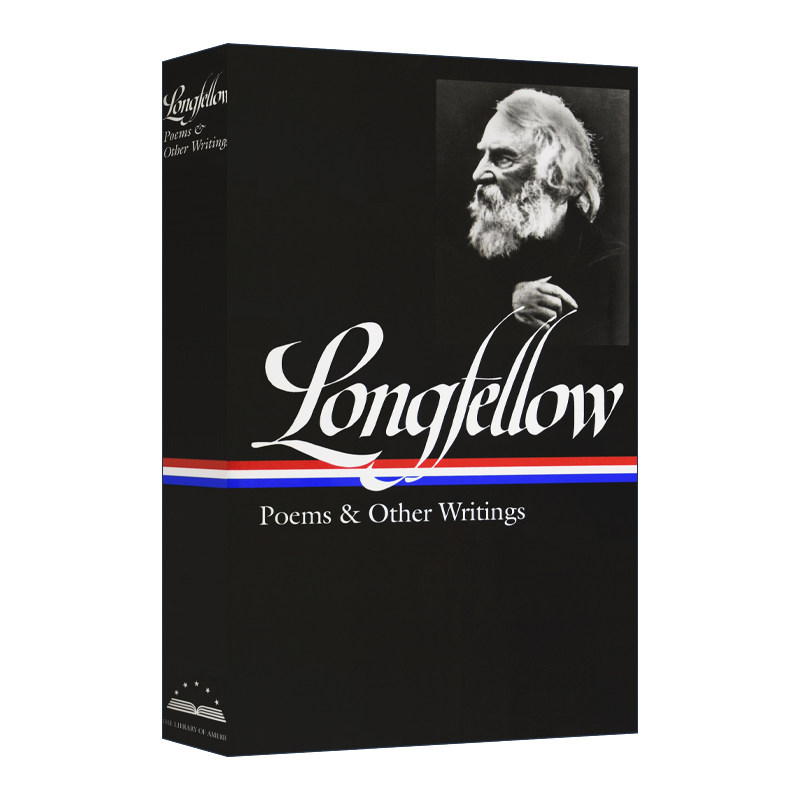 亨利·沃兹沃斯·朗费罗 诗歌与其他作品 精装 Henry Wadsworth Longfellow Poems & Other Writings 英文原版文集 进口英语书籍