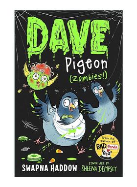 英文原版 Dave Pigeon Zombies 鸽子戴夫6 Swapna Haddow儿童幽默插画故事书 英文版 进口英语原版书籍