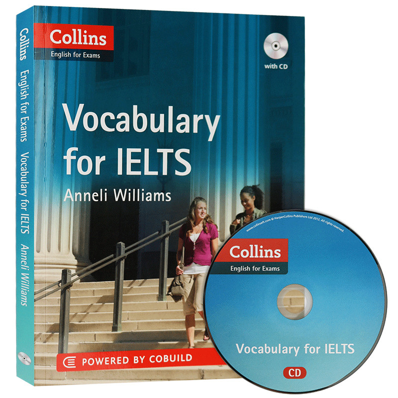 Vocabulary for IELTS柯林斯雅思考试词汇英文原版考试复习用书进口英语书籍-封面