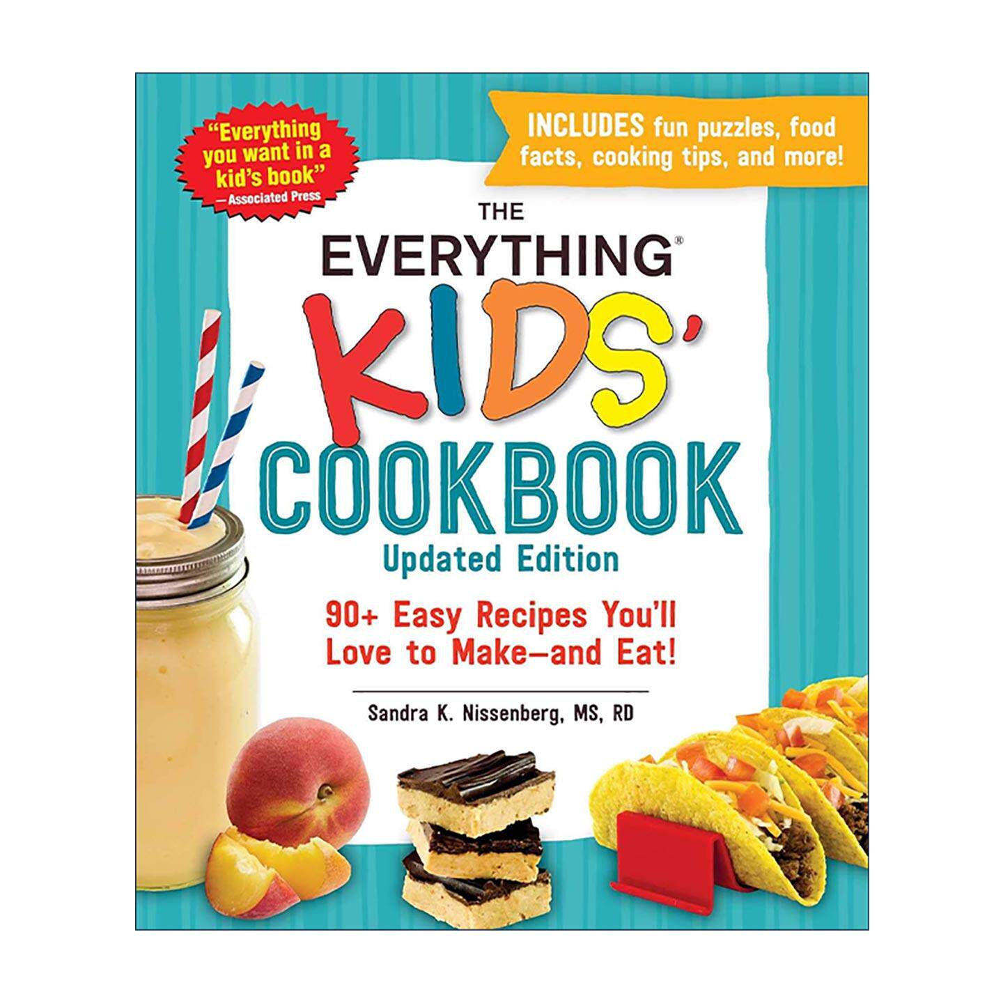 英文原版 The Everything Kids' Cookbook 孩子的百宝箱 90+孩子会喜欢做和吃的简单食谱 更新版 英文版 进口英语原版书籍