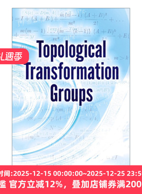 英文原版 Topological Transformation Groups Dover Books on Mathematics 拓扑变换群 Deane Montgomery 英文版 进口英语原版书