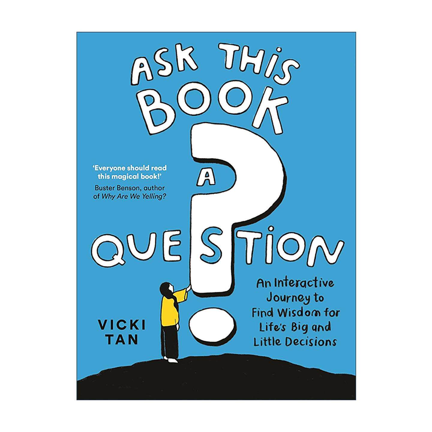英文原版 Ask This Book a Question 向这本书提问 探寻生活大小决策智慧的互动之旅 英文版 进口英语原版书籍
