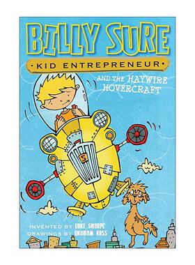 英文原版 Billy Sure Kid Entrepreneur and the Haywire Hovercraft 小企业家比利的故事卷7 英文版 进口英语原版书籍