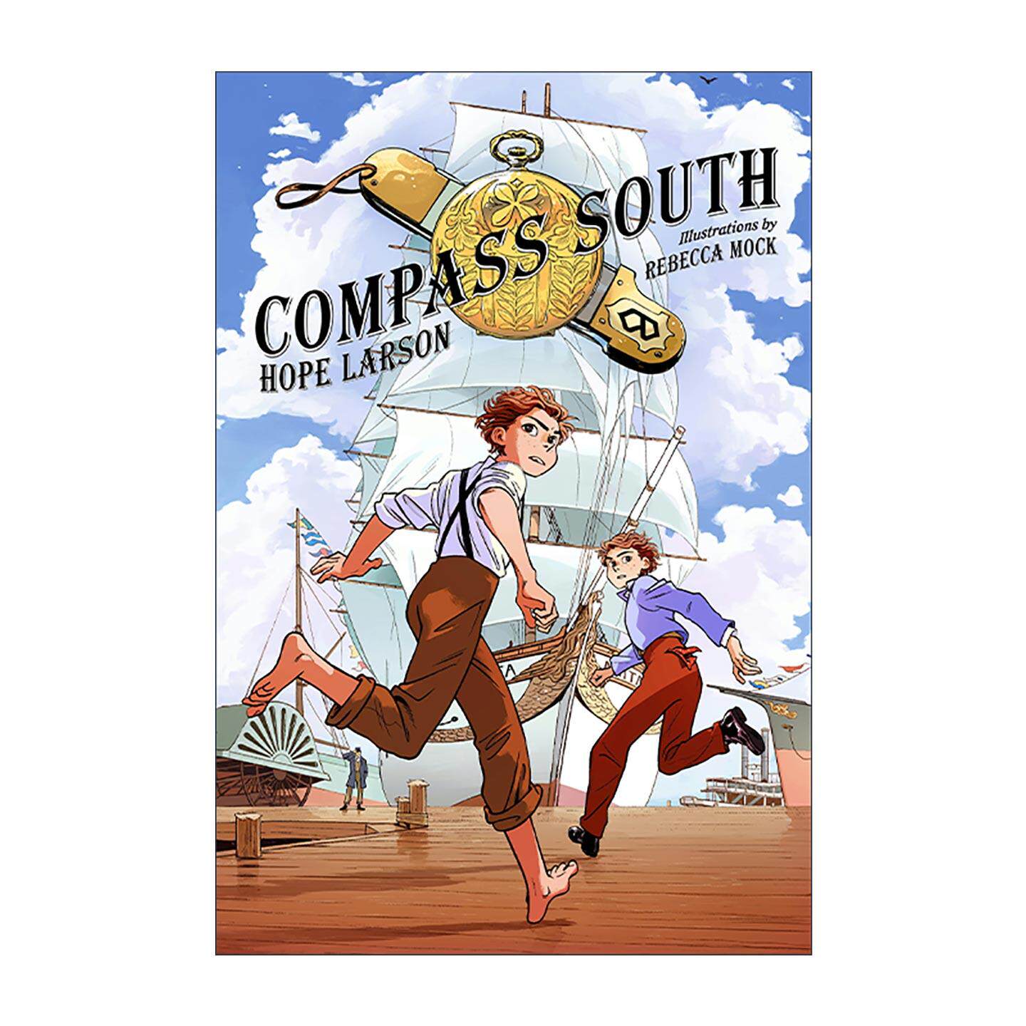 英文原版 Compass South 向南行 四点系列漫画 英文版 进口英语原版书籍