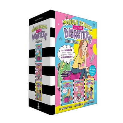 英文原版 Middle School and Other Disasters Collection 中学和其他倒霉故事3册合集 奇幻魔法故事 精装 英文版进口英语原版书籍