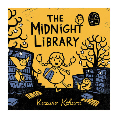 The Midnight Library 午夜图书馆 绘本