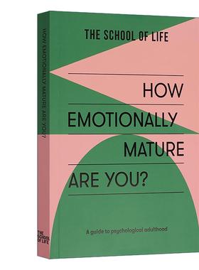 英文原版 How Emotionally Mature Are You 测测你的情感成熟度有多高 生活学院 英文版 进口英语原版书籍