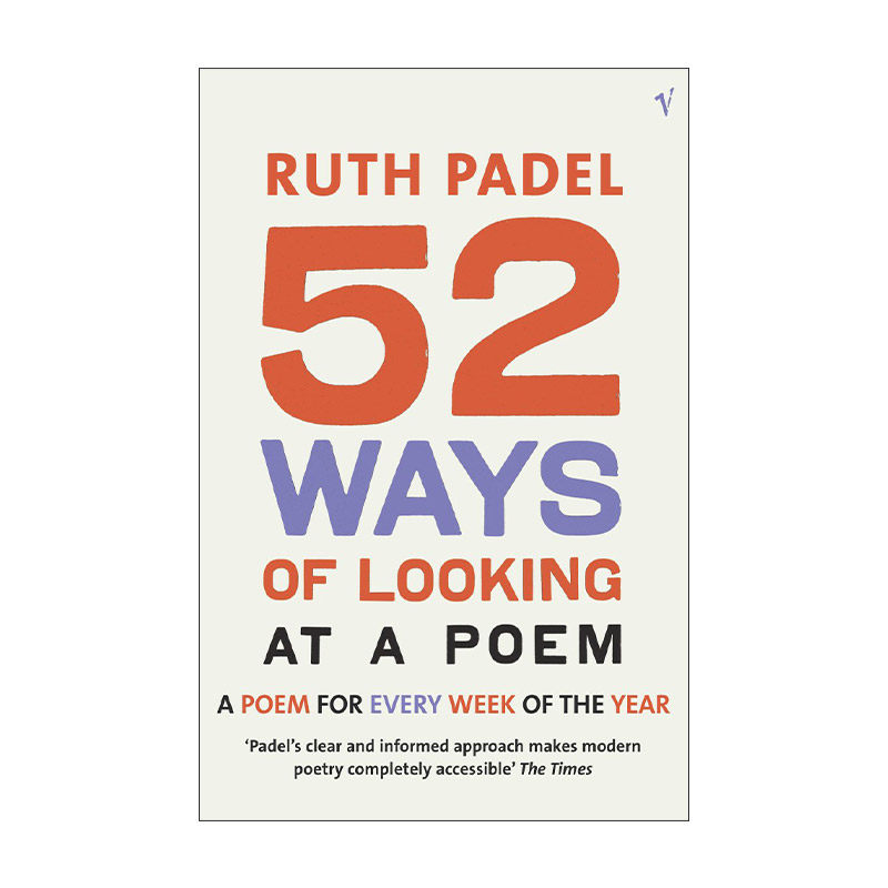 英文原版 52 Ways Of Looking At A Poem  52种看待诗歌的方式 为什么说阅读现代诗歌能改变你的人生 英文版 进口英语原版书籍