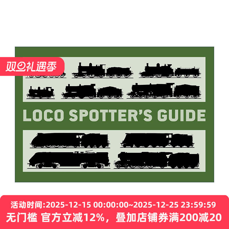 英文原版 Loco Spotter’s Guide 英国机车变迁指南 历史画册 英文版 进口英语原版书籍