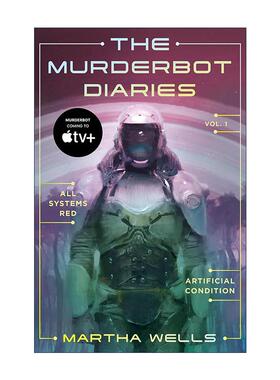 英文原版 All Systems Red  Artificial Condition 谋杀者日记2合1卷1 含异星危机 人工条件 英文版 进口英语原版书籍