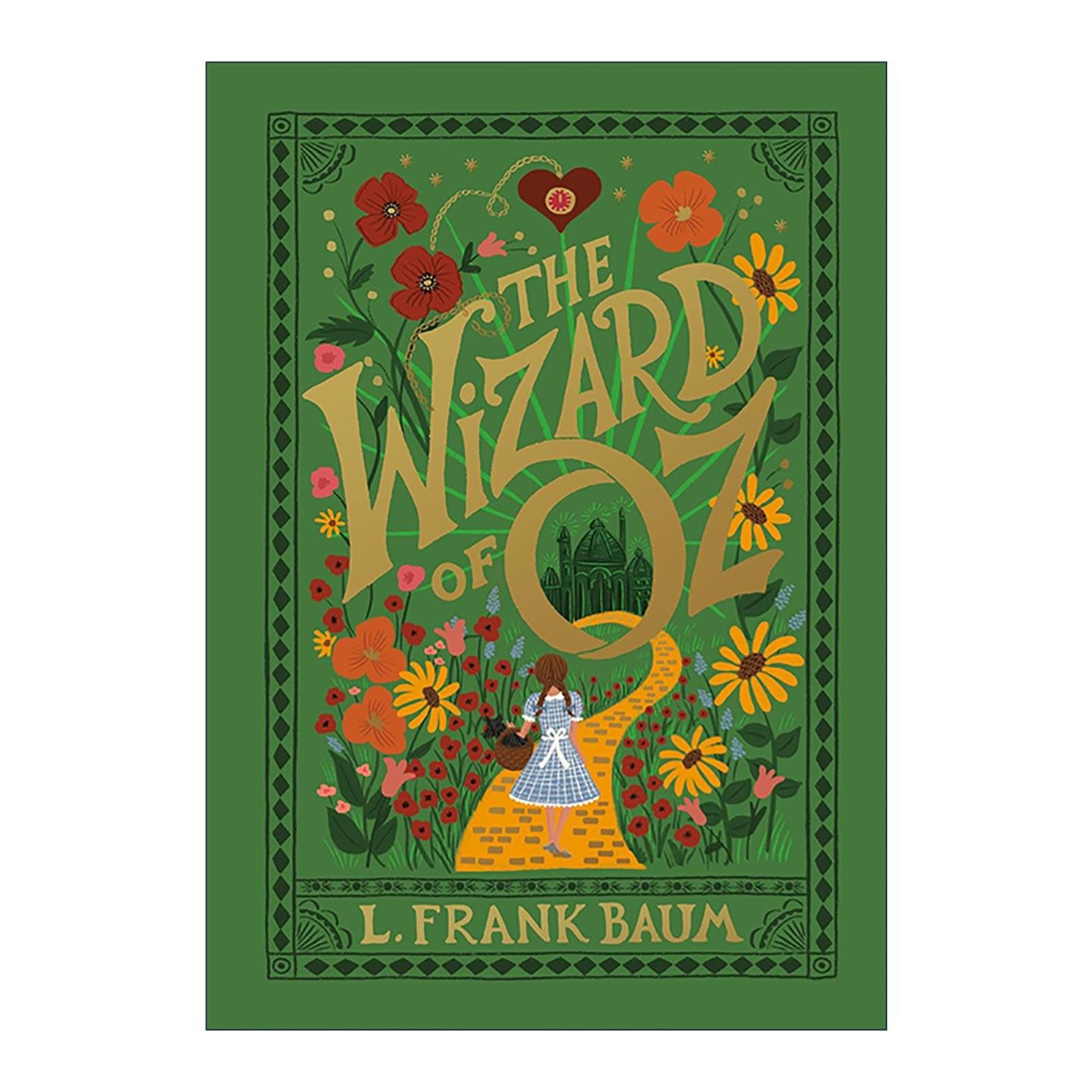 英文原版 The Wizard of Oz Puffin in Bloom 绿野仙踪 精装海雀繁花经典 英文版 进口英语原版书籍
