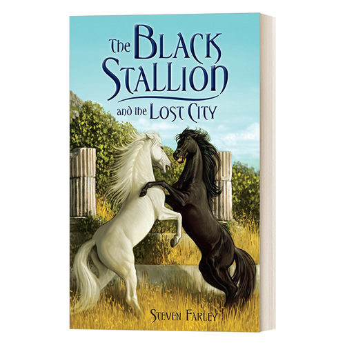英文原版 The Black Stallion and the Lost City 黑神驹系列 黑神驹与失落城市 Walter Farley 青少年骑马动作冒险小说 进口书