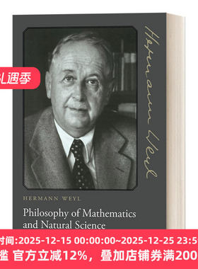 英文原版 Philosophy of Mathematics and Natural Science 数学与自然科学之哲学 Hermann Weyl 英文版 进口英语原版书籍