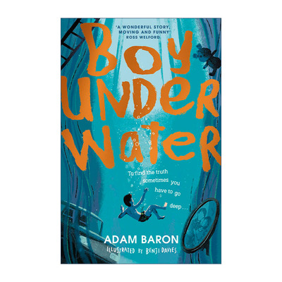 英文原版 Boy Underwater 水下的男孩 卡内基奖入围 亚马逊教师推荐 英文版 进口英语原版书籍