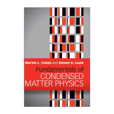 英文原版 Fundamentals of Condensed Matter Physics 凝聚态物理学基础  马文·L·科恩 精装 英文版 进口英语原版书籍