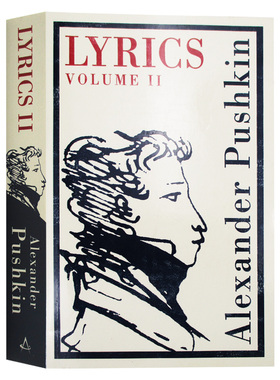 普希金诗歌集 卷二 俄英双语对照 Lyrics Volume 2 英文原版俄罗斯文学 普希金 Alma Classics 世界经典名著 进口英语书籍