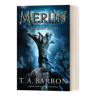 Years 进口英语书籍 Barron 英文原版 The Lost 儿童幻想侦探冒险小说 Book 梅林传奇系列1 Merlin Saga