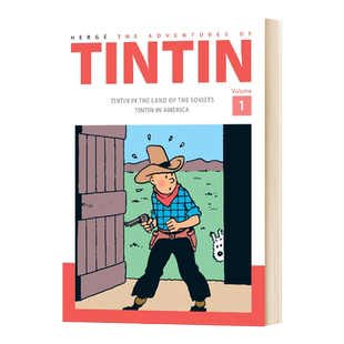 丁丁历险记卷一 The Adventures of Tintin Volume 1 英文原版当代小说 进口英语启蒙书籍