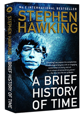 时间简史 Brief History Of Time 斯蒂芬霍金Stephen Hawking 英文原版科学科普读物 宇宙起源 黑洞 英文版
