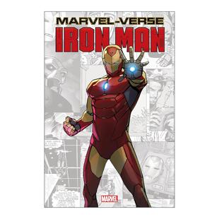 钢铁侠 书籍 Verse 进口英语原版 英文版 漫画 漫威宇宙 Man Iron Marvel 英文原版