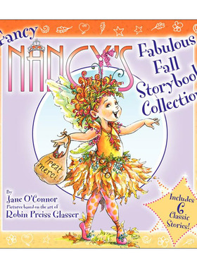 英文原版 Fancy Nancy's Fabulous Fall Storybook Collection 漂亮南溪秋季故事合集 精装 英文版 进口英语原版书籍