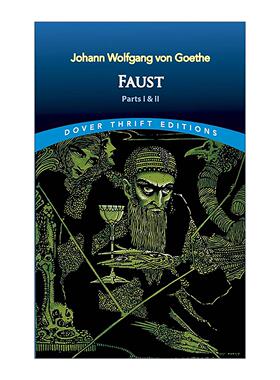 英文原版 Faust 浮士德 歌德经典戏剧 Dover Thrift Editions 英文版 进口英语原版书籍