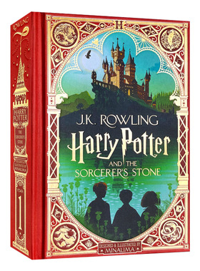Harry Potter and the Sorcerer's Stone MinaLima Edition 哈利波特与魔法石 精装互动书 2020年新版 英文原版工作室设计制作