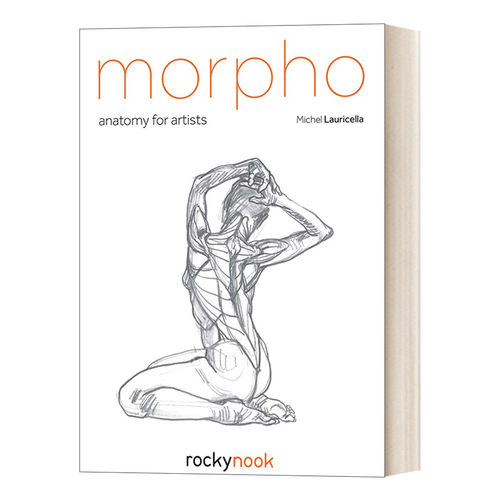 艺用人体结构形态英文原版