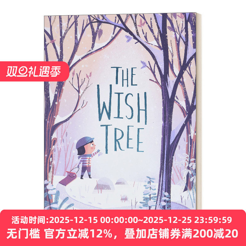 Wish Tree  许愿树 精装绘本 Chris Turnham插画 Kyo Maclear作品 圣诞节日主题