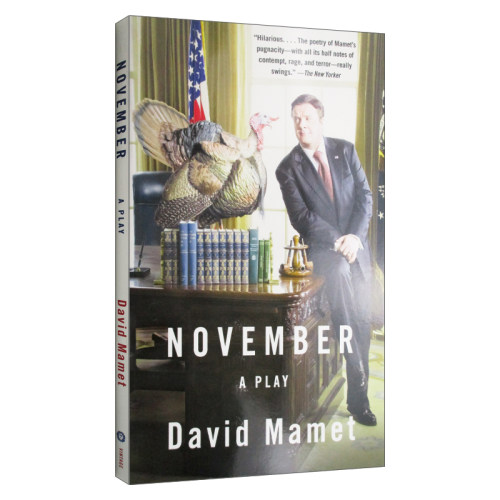 十一月 一场戏 November A Play 英文原版文学诗歌读物 进口书籍