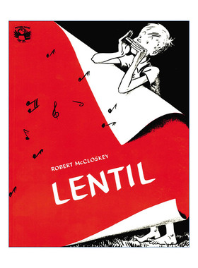 吹口琴的蓝特尔 Lentil Picture Puffin Books 英文原版儿童绘本 凯迪克金奖得主Robert McCloskey 进口英语书籍