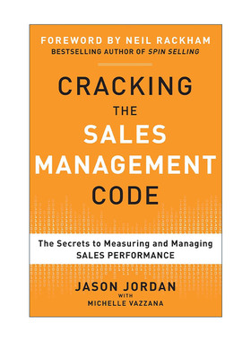 英文原版 Cracking the Sales Management Code 99%的销售指标都用错了 破解销售管理的密码 精装 英文版 进口英语原版书籍