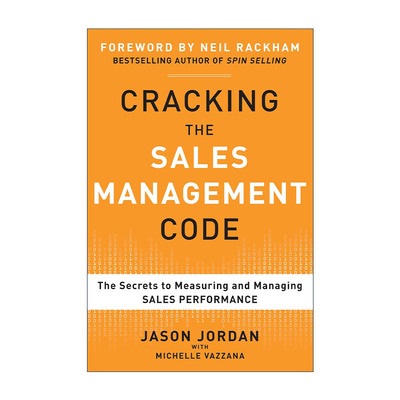 英文原版 Cracking the Sales Management Code 99%的销售指标都用错了 破解销售管理的密码 精装 英文版 进口英语原版书籍