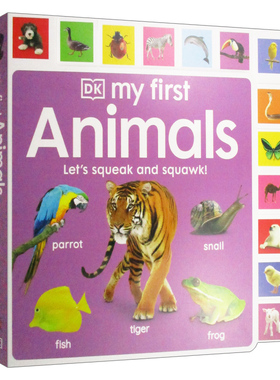 My First Animals Let's Squeak and Squawk 启蒙认知 动物