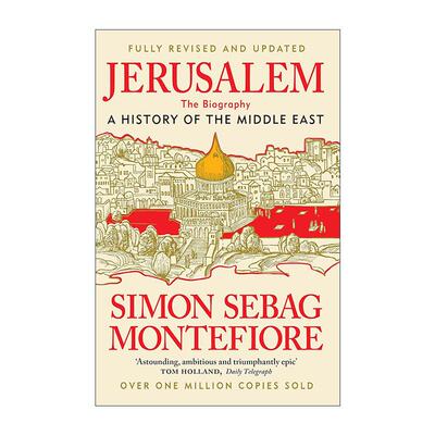 英文原版 Jerusalem 耶路撒冷三千年 2024增订版 西蒙·蒙蒂菲奥里 英文版 进口英语原版书籍