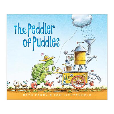 英文原版 The Peddler of Puddles 水坑小贩 精装绘本 Beth Ferry 英文版 进口英语原版书籍