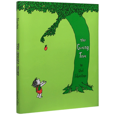 爱心树 The Giving Tree 英文原版儿童英语绘本 谢尔希尔弗斯坦正版进口书籍 亲子认知启蒙 情绪商管理 亲情感恩故事书