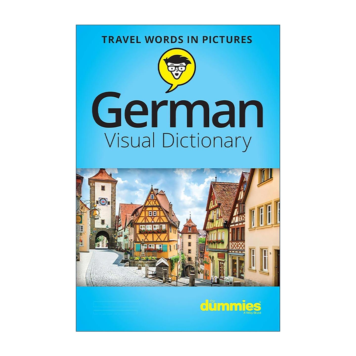 原版 German Visual Dictionary for Dummies 德语图解辞典 进口原版书籍