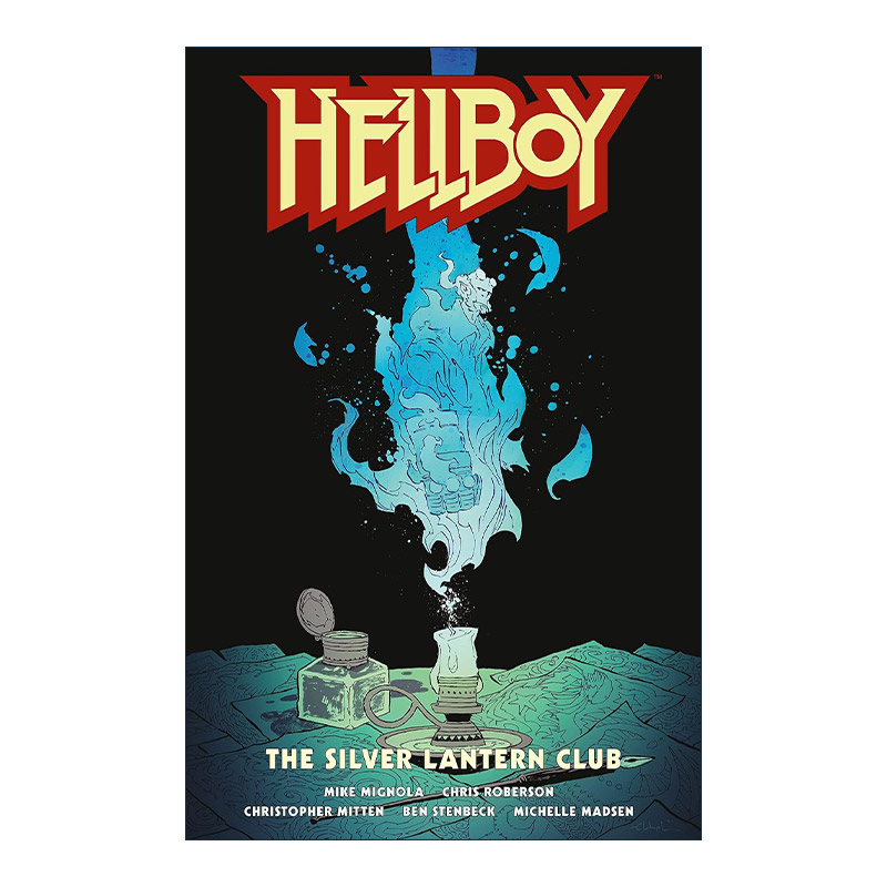 英文原版 Hellboy the Silver Lantern Club 地狱男爵 银灯俱乐部 Dark Horse黑马漫画 Mike Mignola 精装英文版进口英语原版书籍