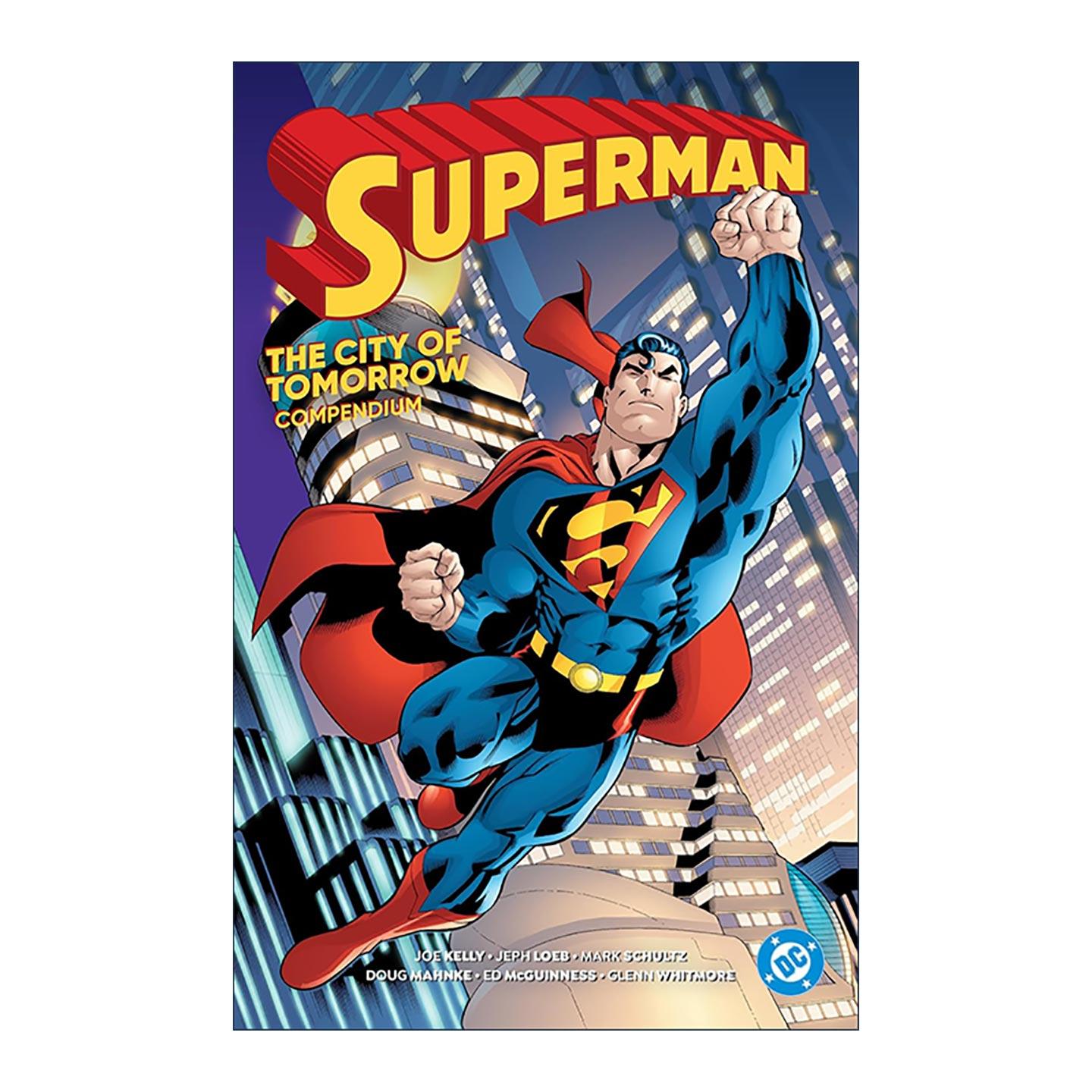 英文原版 Superman City of Tomorrow Compendium 超人 明日之城 大合集 DC漫画 Joe Kelly 英文版 进口英语原版书籍