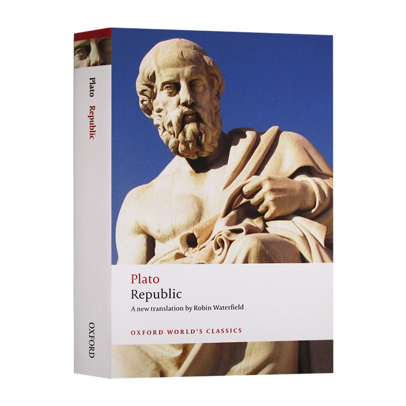 理想国 republic 牛津世界经典系列 柏拉图 plato 英文原版文学诗歌 