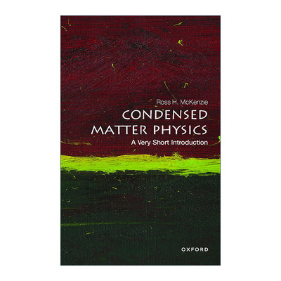 英文原版 Condensed Matter Physics A Very Short Introduction 牛津通识读本 凝聚态物理 英文版 进口英语原版书籍
