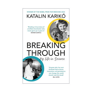 英文原版 Breaking Through 突破 我的科学人生 美国科学家卡塔林·考里科自传 精装 英文版 进口英语原版书籍