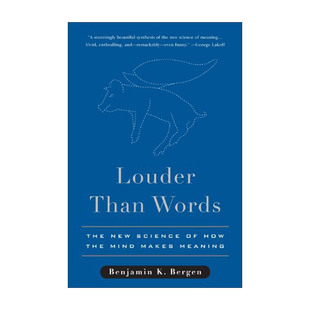 英文原版 Louder Than Words 我们赖以生存的意义 精装  Lakoff推荐 英文版 进口英语原版书籍